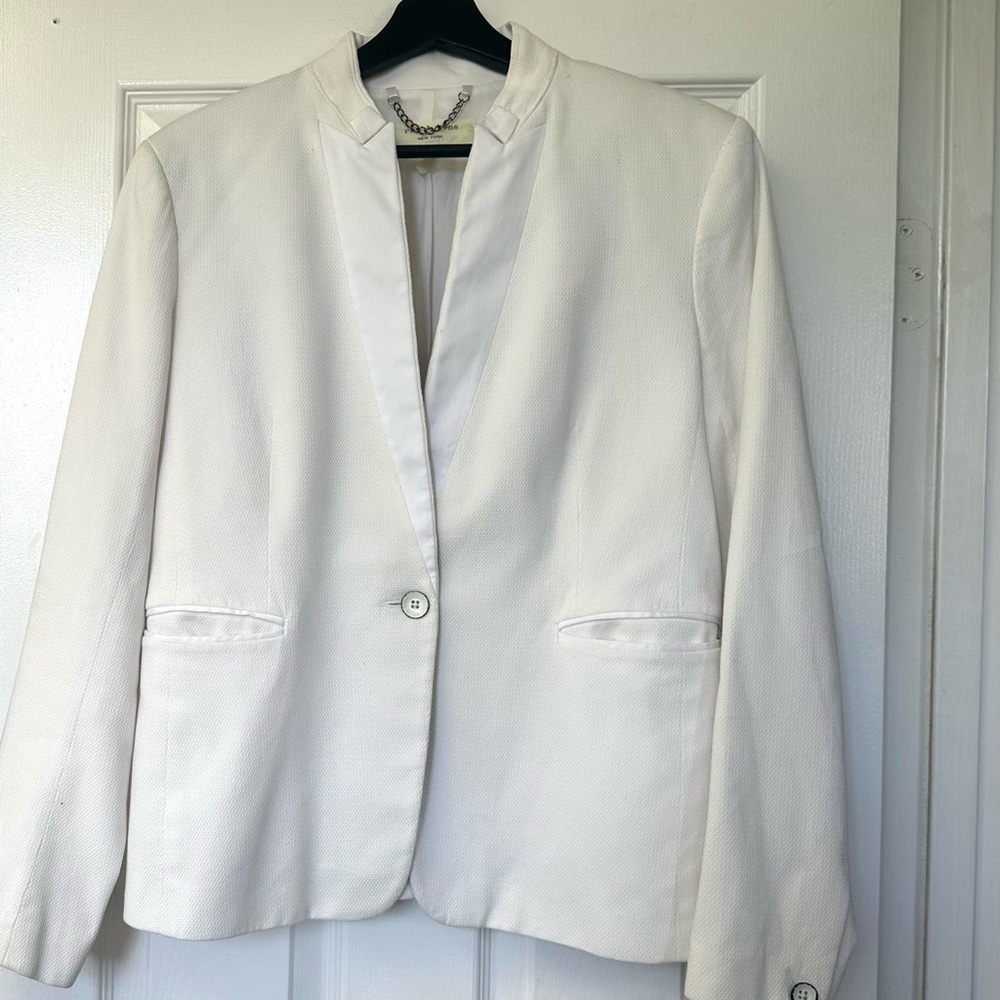Rag & Bone Elegant White Women's Blazer